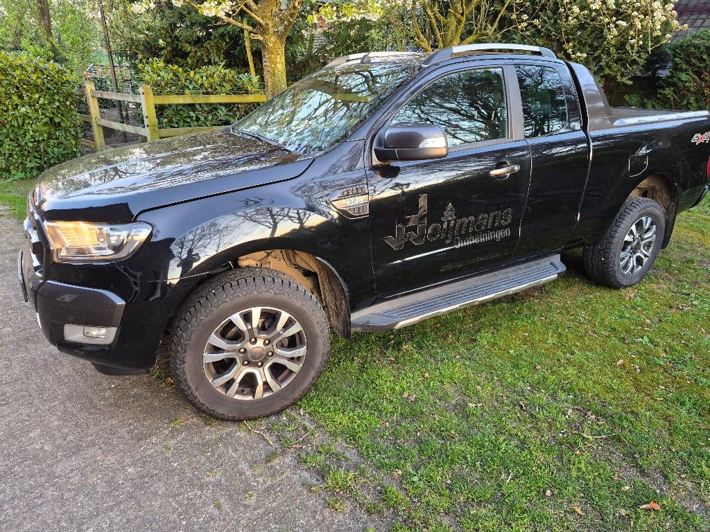 Ford Ranger 2018, Auto's, Automaat, Euro 6, Overige bekleding, Zwart