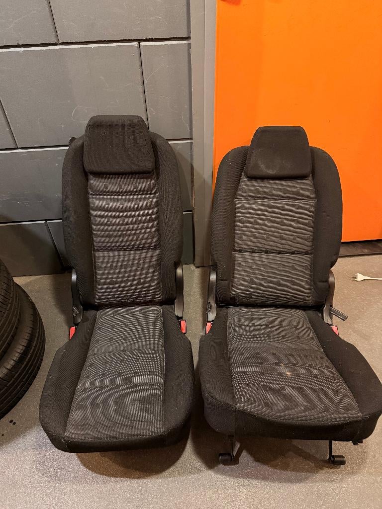 Peugeot 307 SW 3e zitrij stoelen – set van 2, Ophalen, Gebruikt, Peugeot