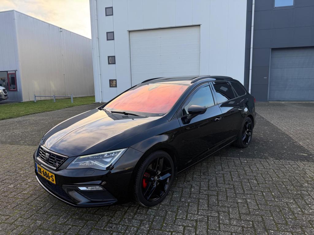 Seat Leon ST 1.5 TSI FR Business Intense 2019 Atomaat/Pano, Stof, 4 cilinders, Leon, Zwart