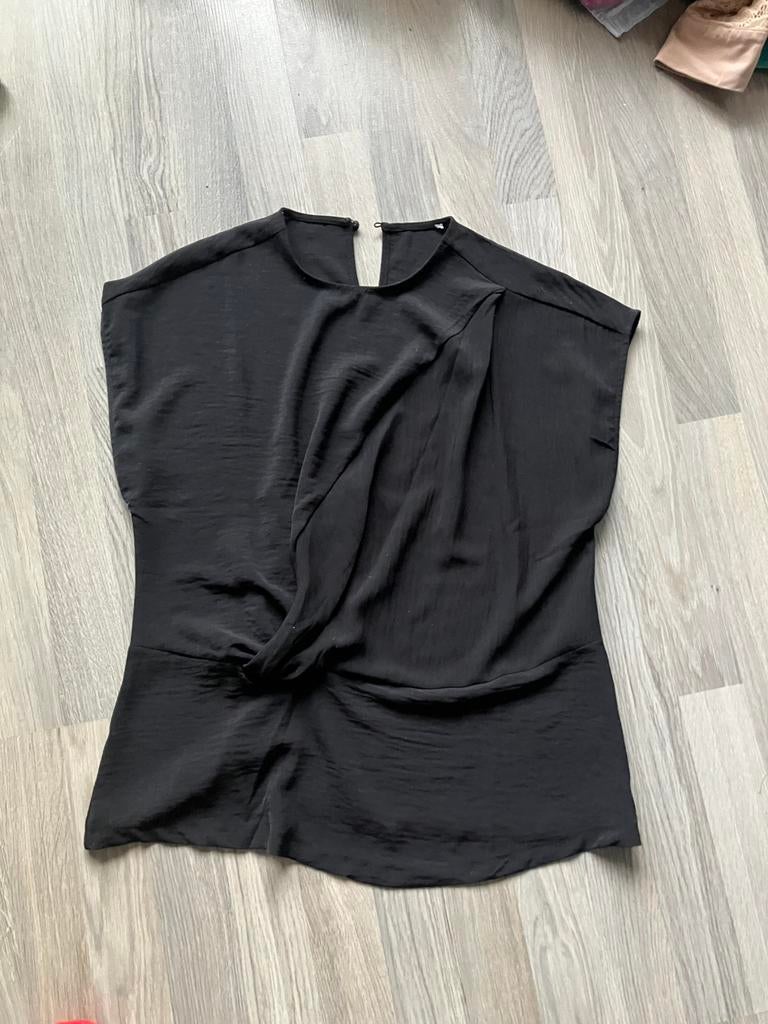 Leuk zwart bloesje Shoeby maat M koopje, Ophalen of Verzenden, Zo goed als nieuw, Maat 38/40 (M), Zwart