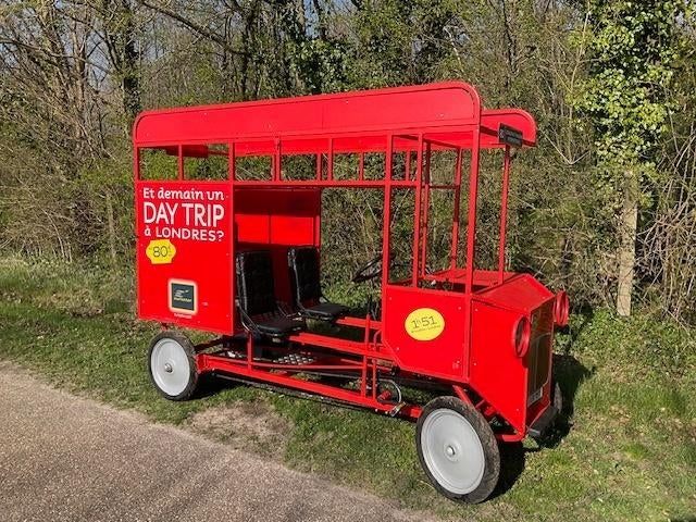 Unieke Londense dubbeldekker fiets bus, Fietsen en Brommers, Overige Fietsen en Brommers, Ophalen, Gebruikt, Onbekend