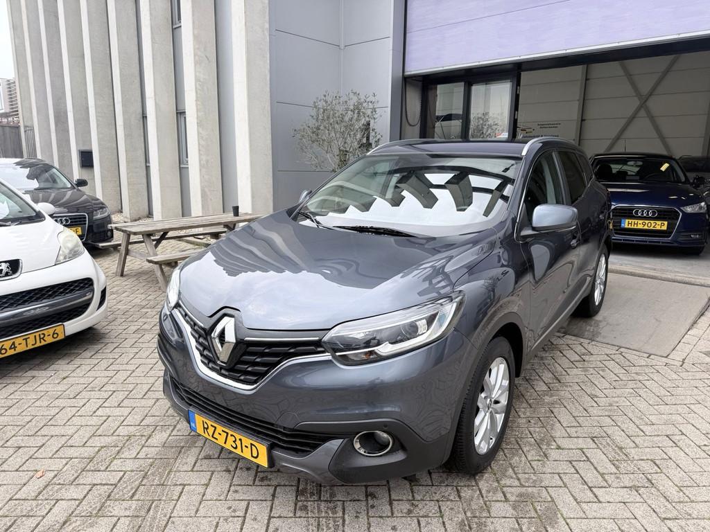 Renault Kadjar 1.2 TCe Intens 2E EIG! NAP! AUTOMAAT! INRUIL, Kadjar, Gebruikt, Leder en Stof, Origineel Nederlands