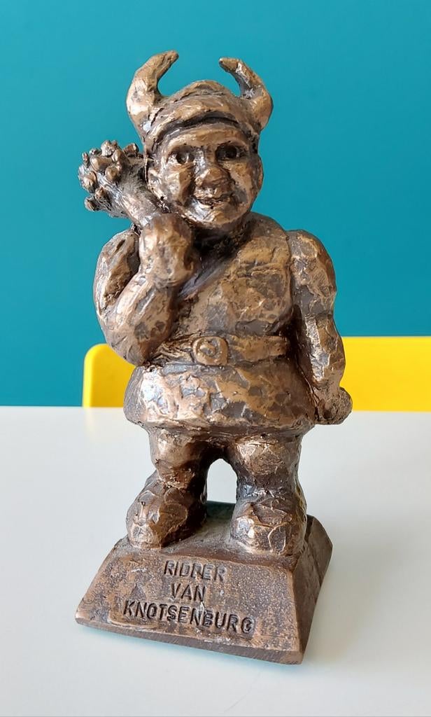 Zeldzaam beeldje Ridder van Knotsenburg Nijmegen carnaval, Verzenden, Gebruikt
