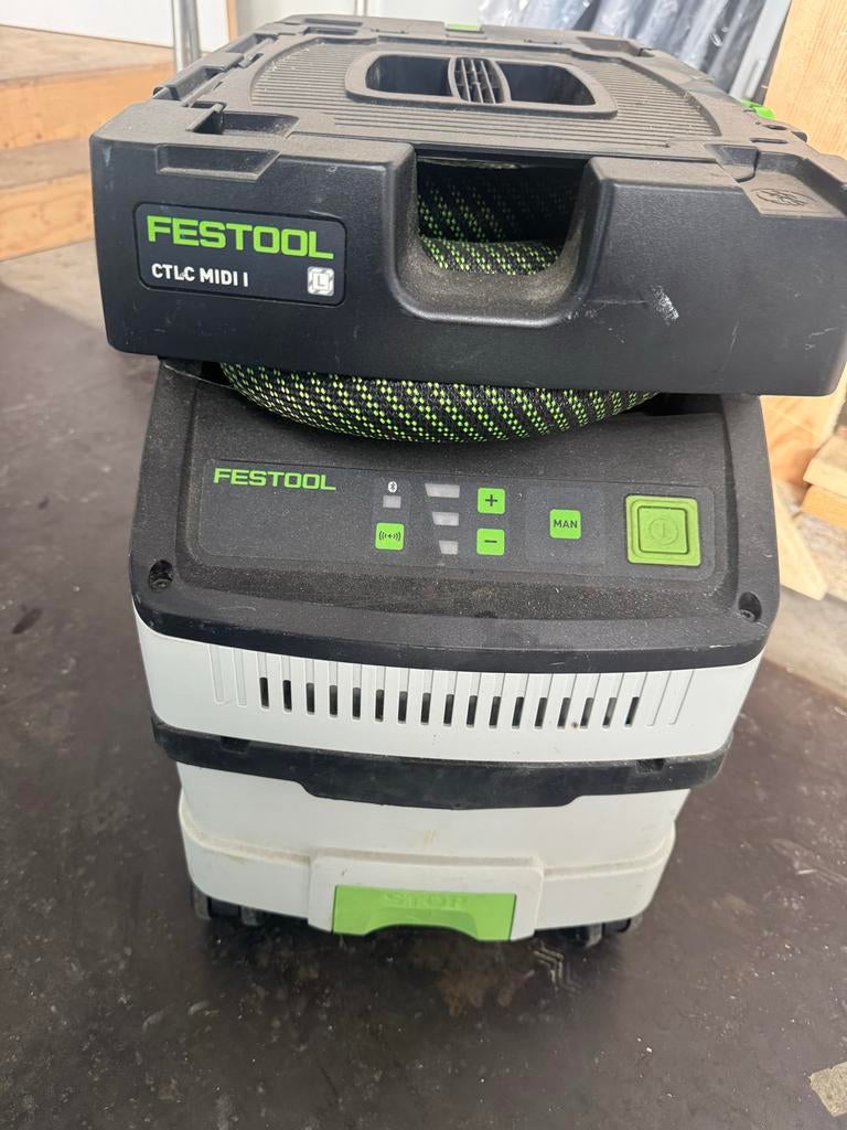 Festool CTLC MIDI I stofzuiger op accuu, Witgoed en Apparatuur, Stofzuigers, Ophalen, Gebruikt, Stofzuiger