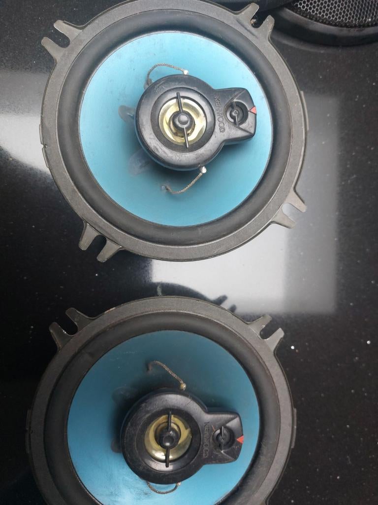 Kenwood KFC-1386 (auto)luidsprekers 3-weg!!, Ophalen of Verzenden, Gebruikt