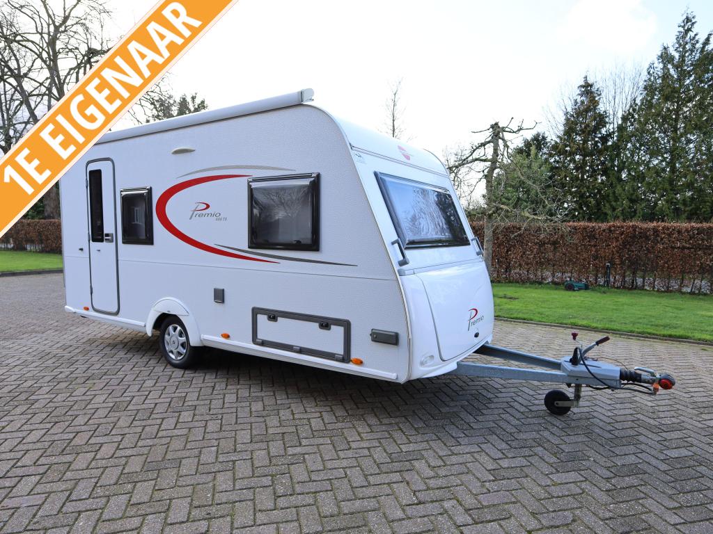 Bürstner Premio 400 TS cassetteluifel, Schokbreker, Bedrijf, Treinzit, Bürstner