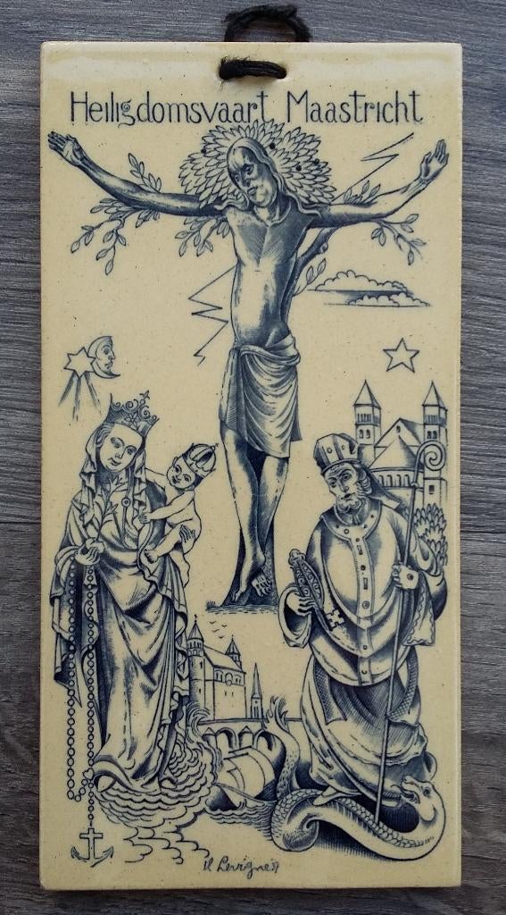 1937 Heiligdomsvaart Maastricht Sphinx Sterre Zee Servatius, Ophalen of Verzenden