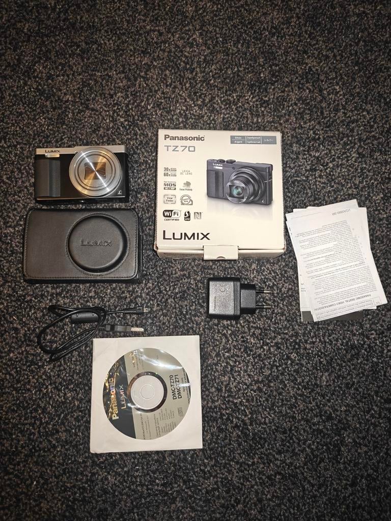 Panasonic Lumix TZ70 Zoom Camera - Compact en Krachtig, 12 Megapixel, Compact, Ophalen of Verzenden, Zo goed als nieuw