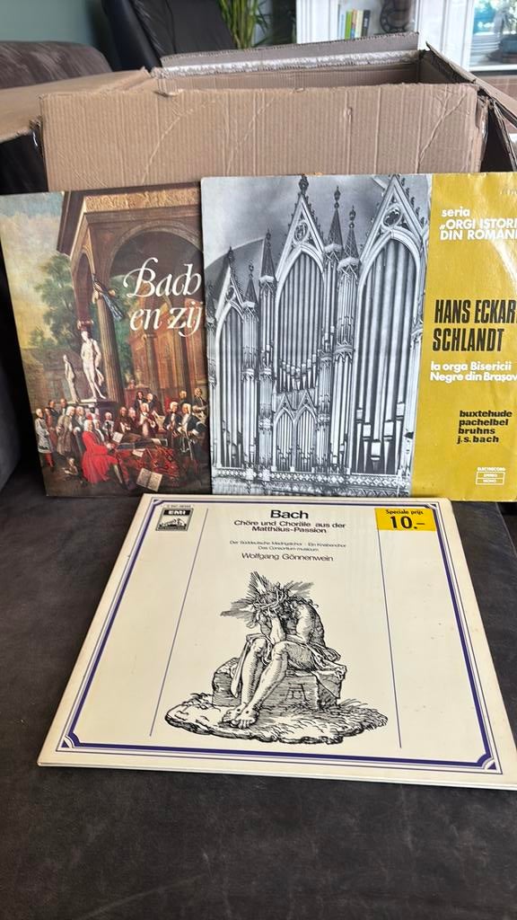 Bach 3 x, Overige formaten, Overige typen, Ophalen of Verzenden, Zo goed als nieuw