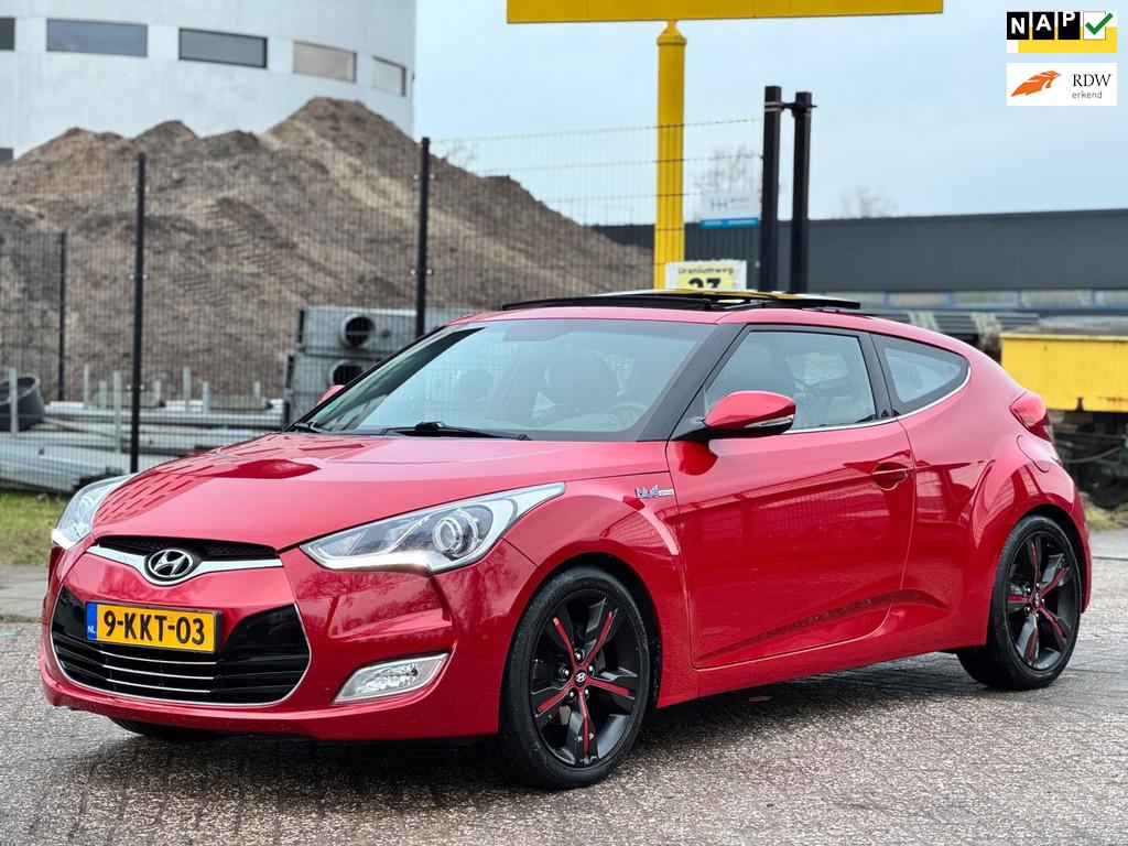 Hyundai Veloster 1.6 GDI i-Catcher|APK24-03-2027|ORIGINEEL N, Auto's, Gebruikt, 1591 cc, 4 cilinders, 4 stoelen
