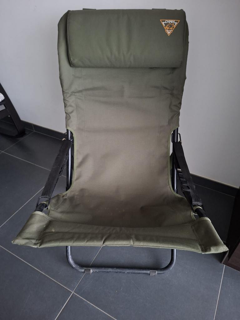 Cypry verstelbare visstoel - Comfortabel en stevig, Watersport en Boten, Ophalen, Zo goed als nieuw, Overige typen