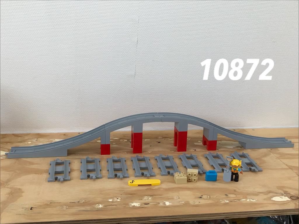 Duplo brug 10872 (compleet) 5, Ophalen of Verzenden, Zo goed als nieuw, Complete set, Duplo