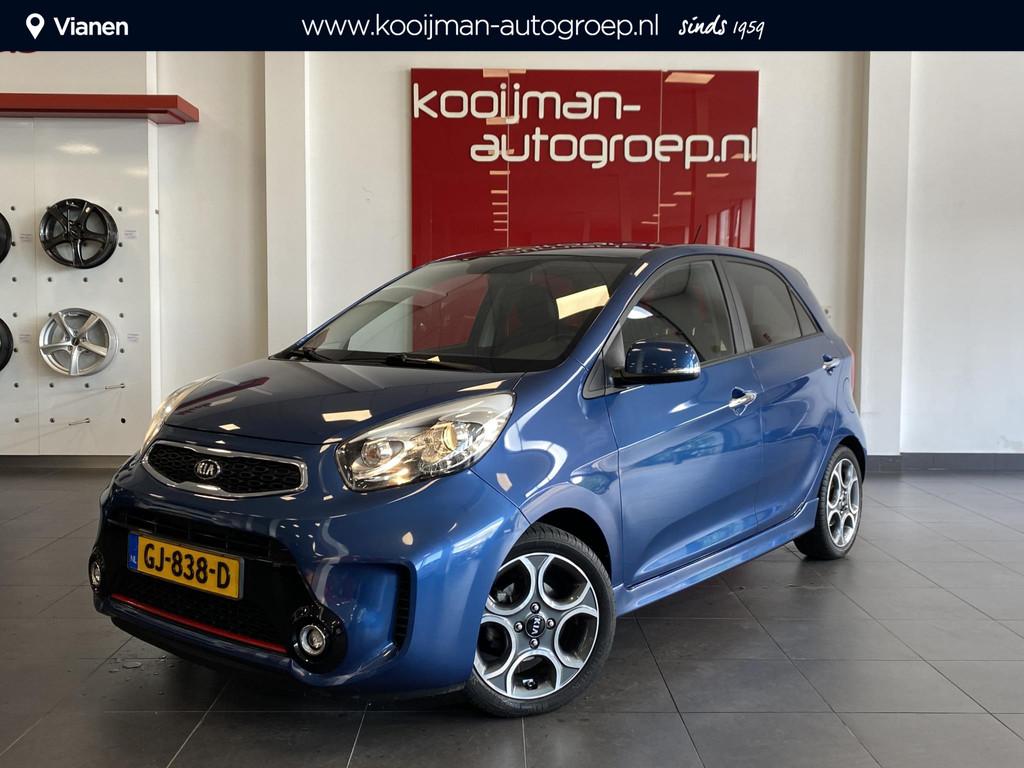 Kia Picanto 1.2 CVVT SportsLine Stoel en stuurverwarming| Ne, Auto's, Kia, Euro 5, Gebruikt, 4 cilinders, 840 kg