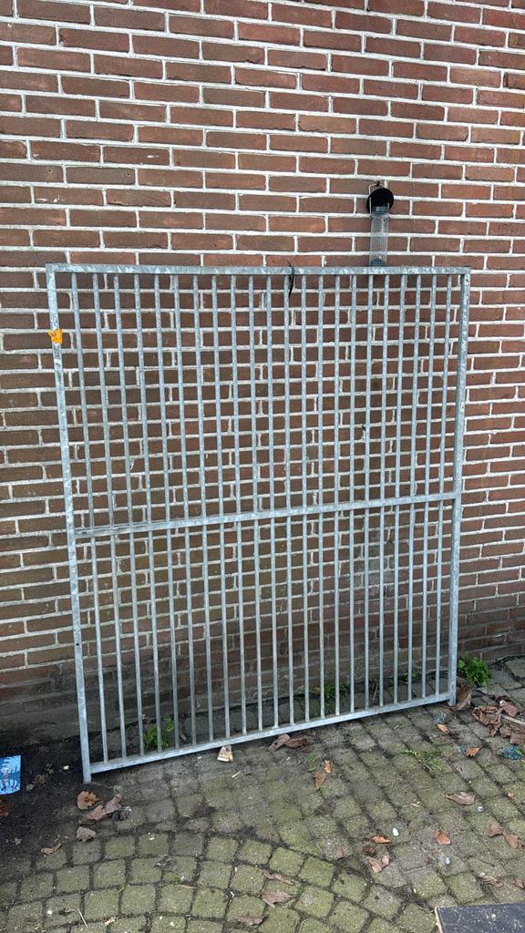 Kenneldeel kennelpaneel kennel zonder deur 2 stuks, Ophalen of Verzenden, Gebruikt, 110 cm of meer, 100 cm of meer