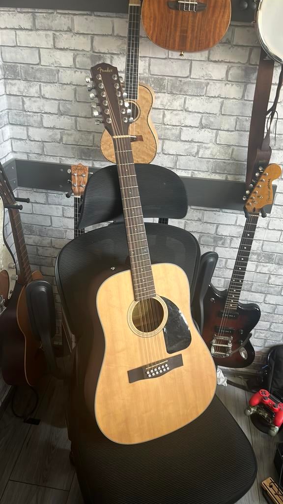 Fender CD-100-12, Muziek en Instrumenten, Snaarinstrumenten | Gitaren | Akoestisch, Zo goed als nieuw, Western- of Steelstringgitaar
