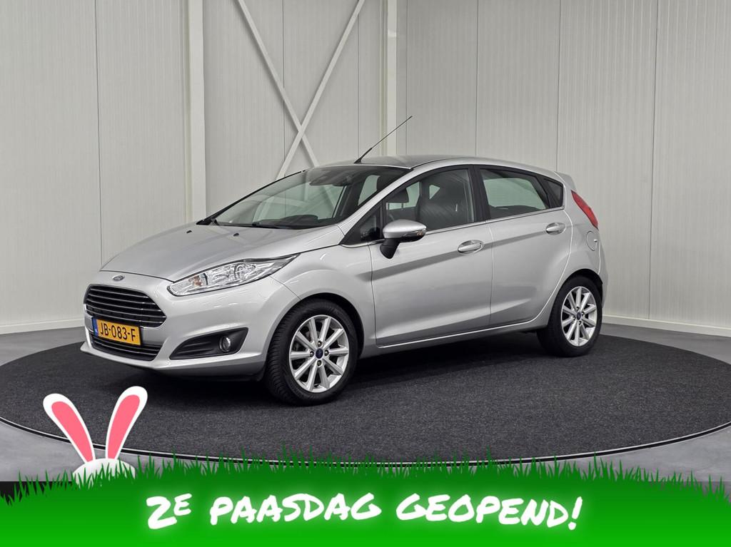 Ford Fiesta 1.0 EcoBoost 100PK Titanium Nieuwe Riem, Voorwielaandrijving, Met garantie (alle), 23 km/l, Origineel Nederlands