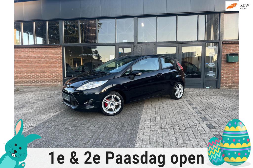 Ford Fiesta 1.4 Titanium, ST/ RS line, Climate control, Airc, Voorwielaandrijving, Stof, Gebruikt, Zwart