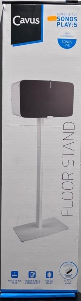 Sonos Five Vloerstandaard incl Sonos Five speaker Wit, Ophalen of Verzenden, Zo goed als nieuw, Sonos, Minder dan 60 watt