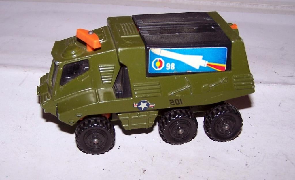 Matchbox Battle Kings K-III Missile Launcher. 1975. Izgs., Ophalen of Verzenden, Zo goed als nieuw, Bus of Vrachtwagen, Matchbox