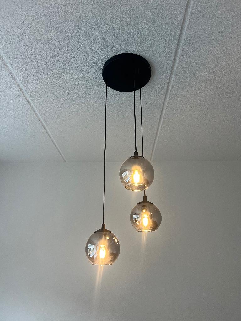 Hanglampen bubble glas eric kuster, Huis en Inrichting, Lampen | Hanglampen, Ophalen, Minder dan 50 cm, Eric kuster, Glas