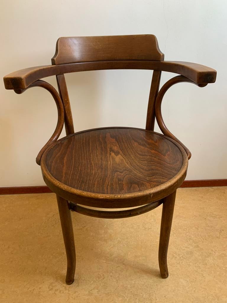 Orginele Thonet cosmos antieke stoel jaren 20, Antiek en Kunst, Ophalen