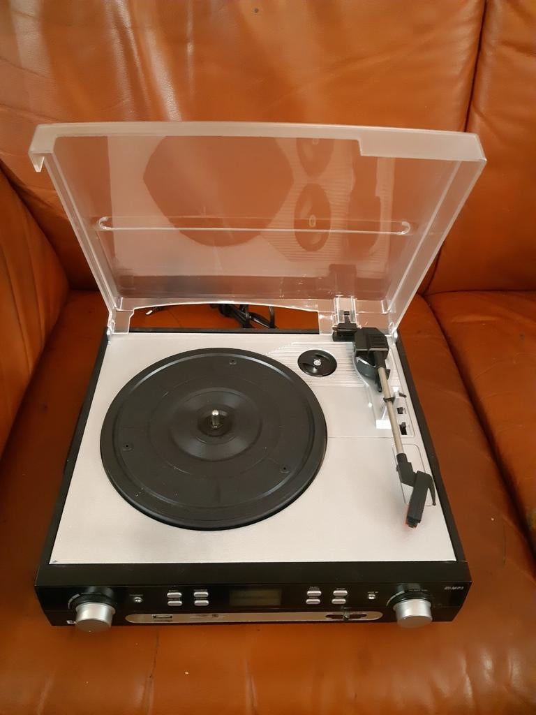 Platenspeler met USB-aansluiting, Gebruikt, USB-aansluiting, Platenspeler, Ophalen