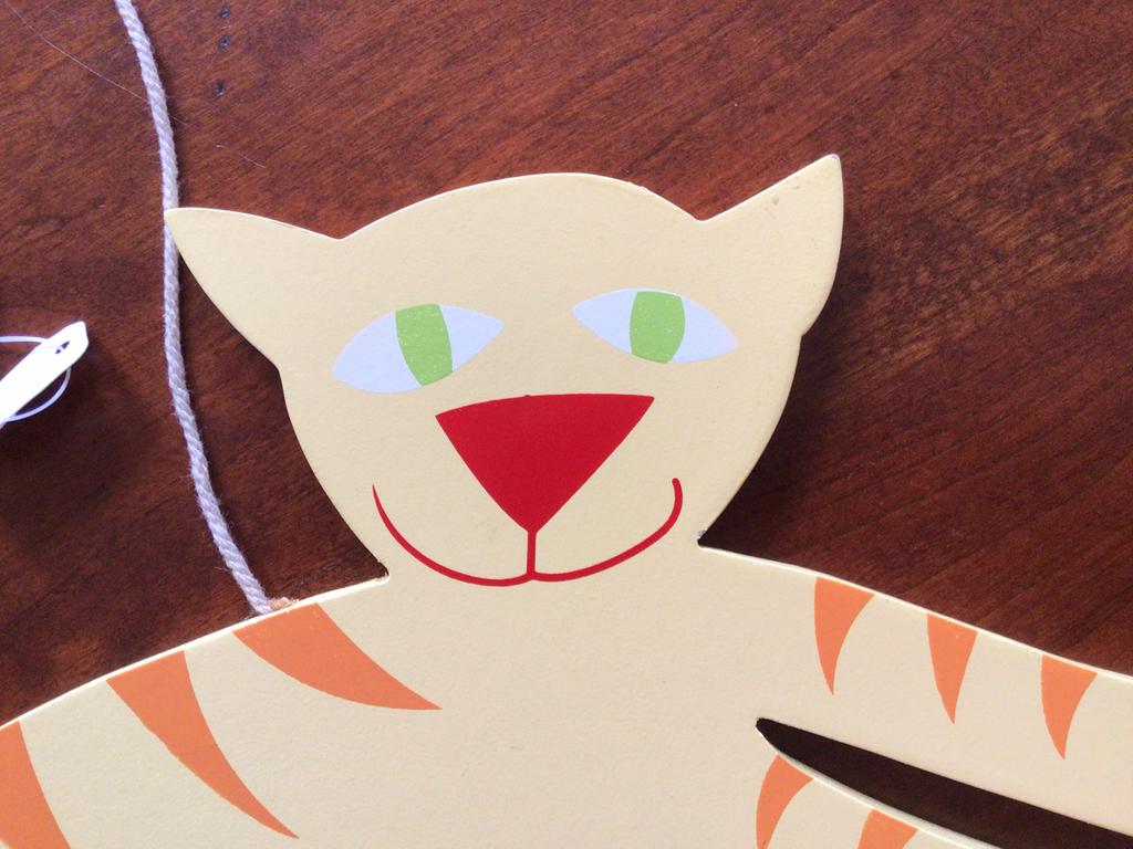 Vrolijke decoratie - le chat qui rit, Ophalen of Verzenden, Nieuw, Wanddecoratie