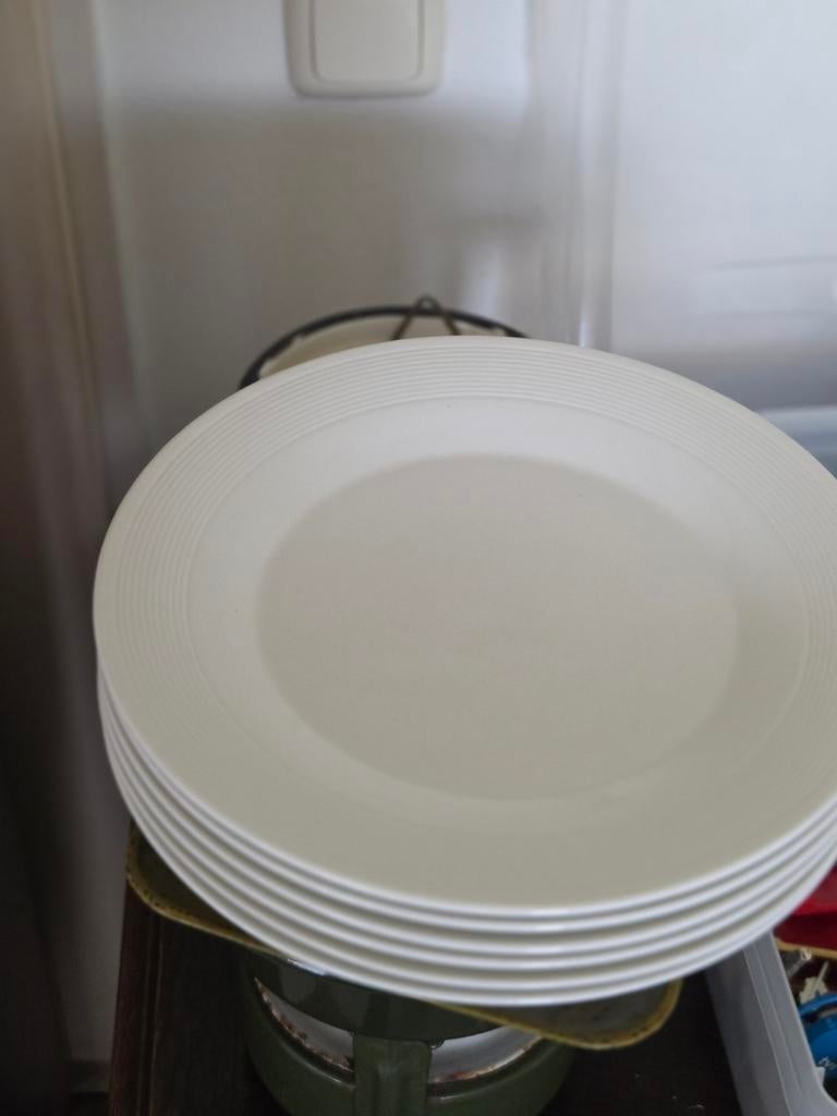 Set van 6 Madison dinerborden - Zo goed als nieuw, Ophalen of Verzenden, Zo goed als nieuw, Overige stijlen, Bord(en)