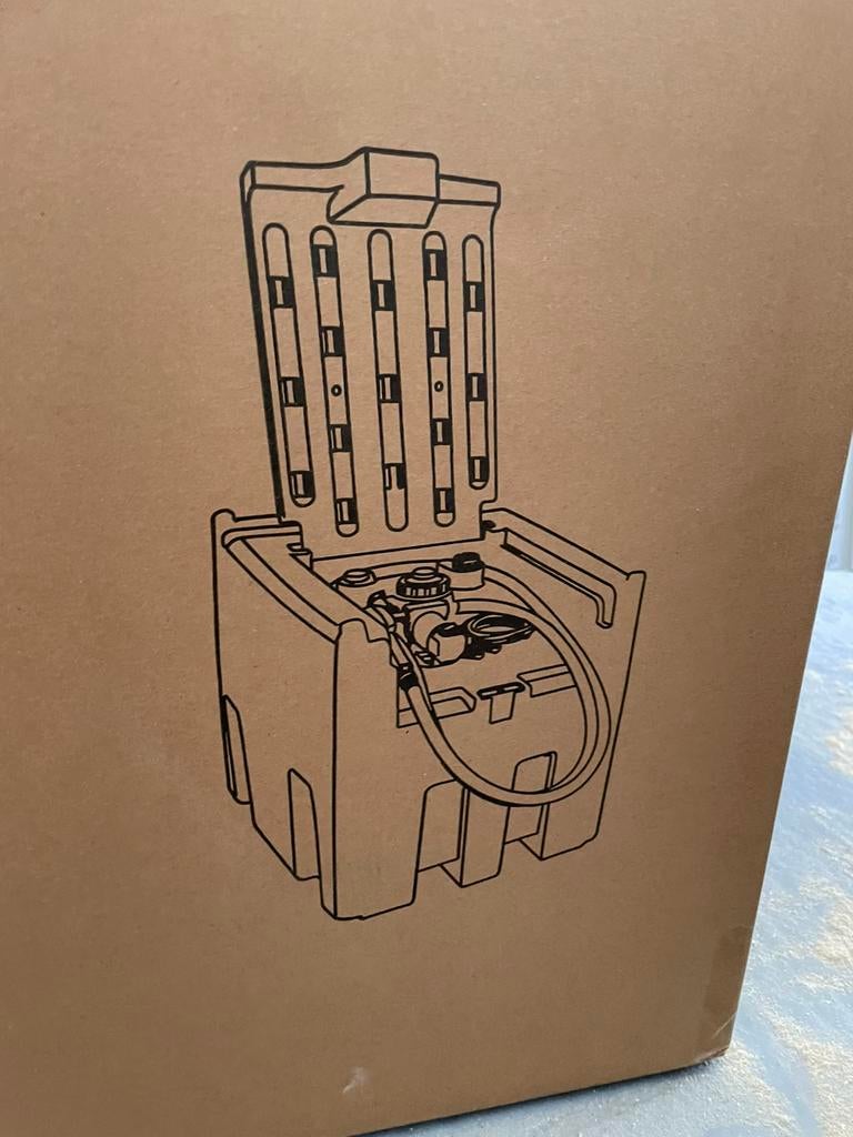 Diesel benzine tank met pomp nieuw, Ophalen, Nieuw