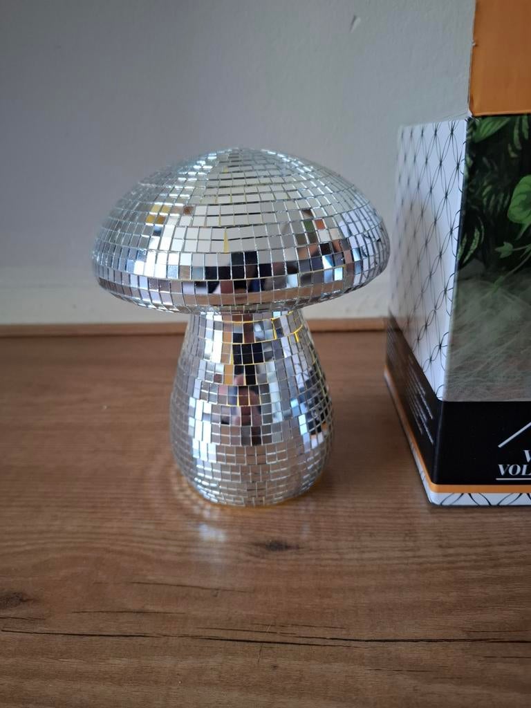 Villa Volance paddenstoel tafellamp disco, Ophalen of Verzenden, Nieuw, Minder dan 50 cm