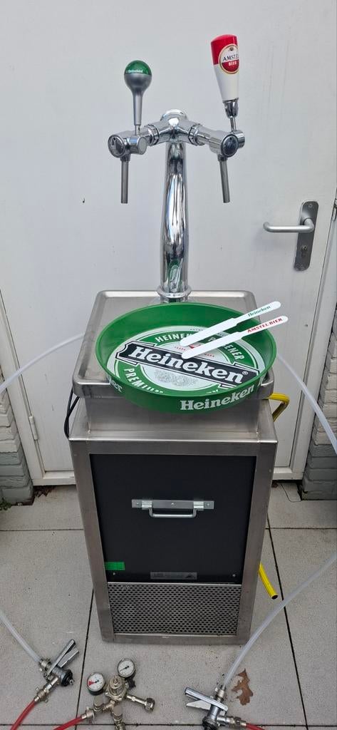 Mobiele Heineken biertap Amstel tap Gamko bar, Ophalen, Zo goed als nieuw, Overige merken