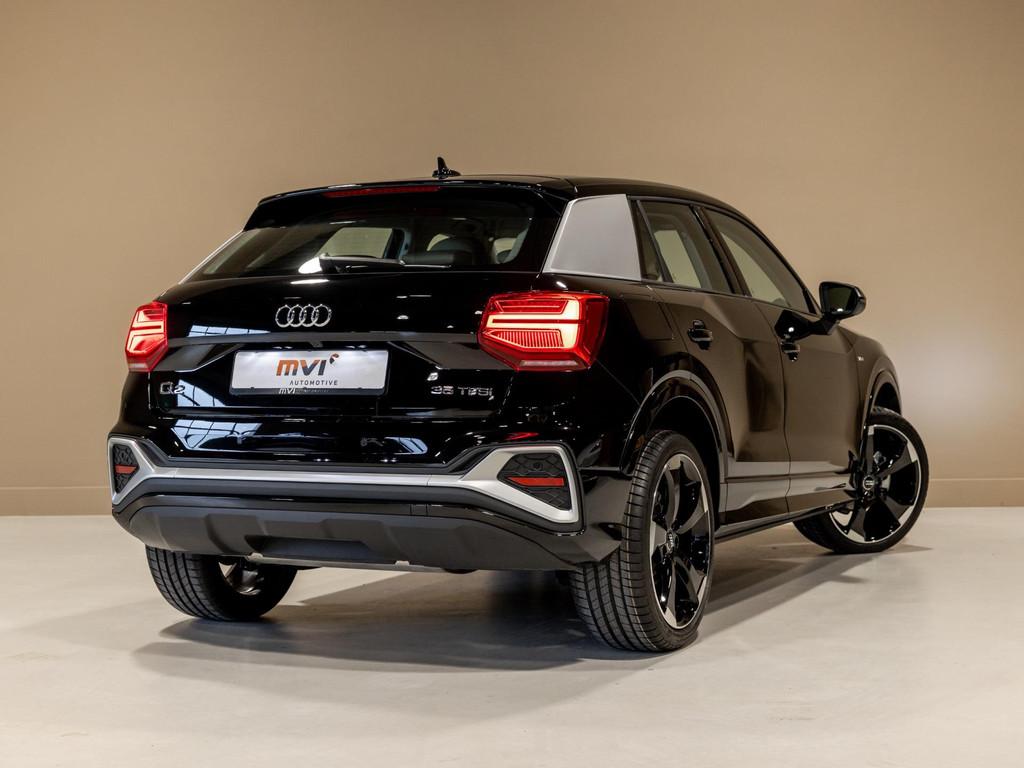 Audi Q2 35 TFSI S-Line Edition / 150pk / Leder / Stoelverwar, LED verlichting, 4 cilinders, Zwart, Leder