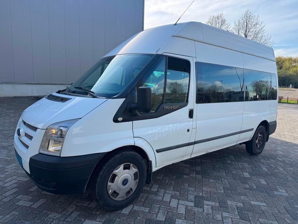 Ford Transit Kombi 350L 2.2 TDCi Ambiente SHD Lift Airco, Voorwielaandrijving, Euro 5, 125 pk, Gebruikt
