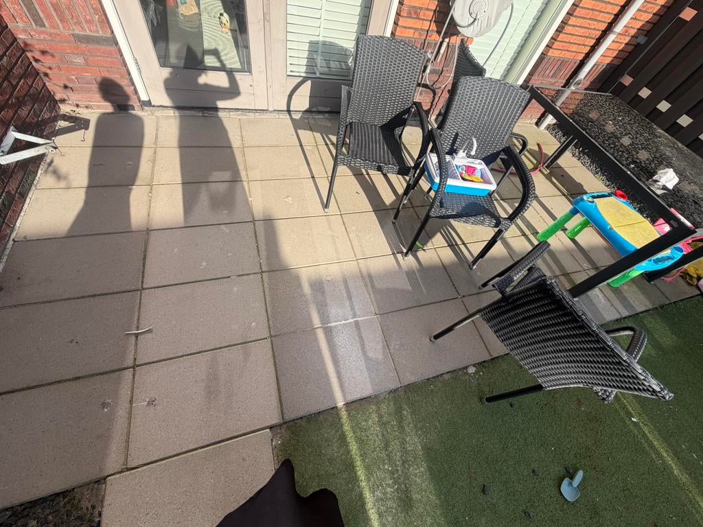 Tegels, Ophalen of Verzenden, Zo goed als nieuw, Beton, Terrastegels