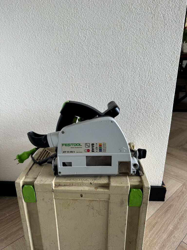 Festool atf 55 EB invalzaag, Ophalen, Gebruikt, Invalzaag, 30 tot 70 mm