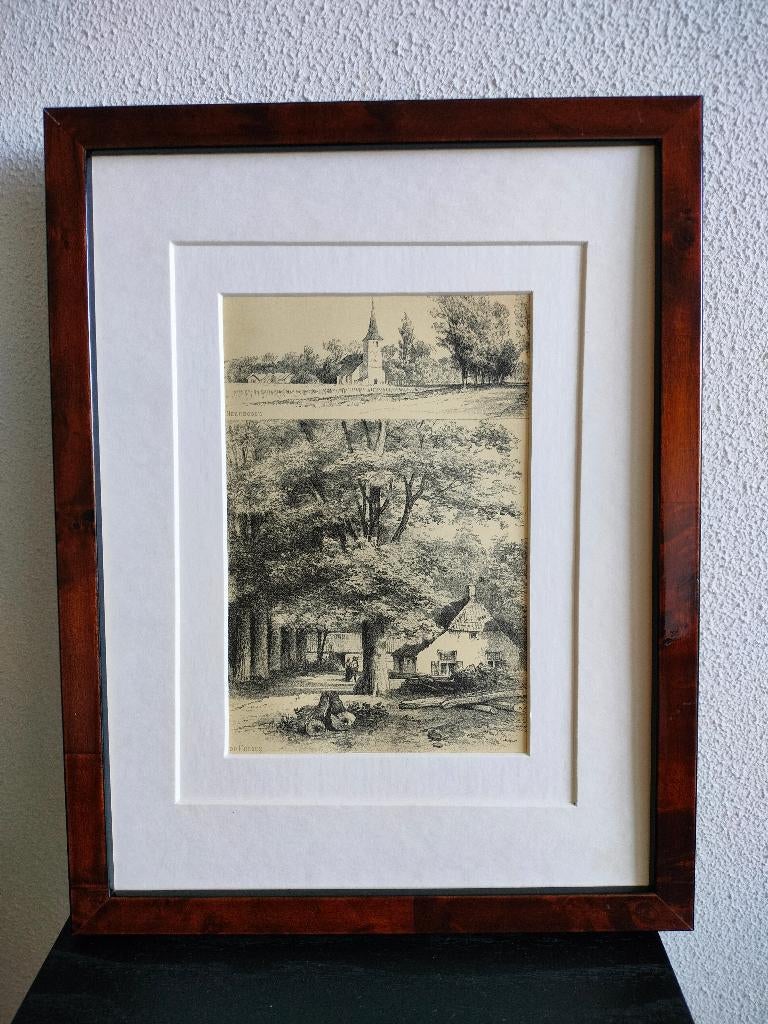 Craandijk Litho Nijmegen Neerbosch Op Hulsen (120), Ophalen of Verzenden