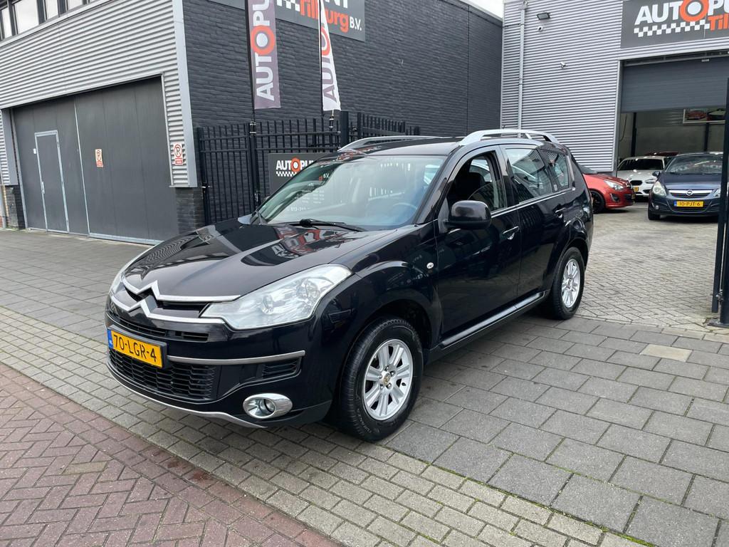 Citroen C-Crosser 2.2 HDiF Exclusive 7p. 2e Eigenaar! Trekha, 2000 kg, 7 stoelen, Zwart, Bedrijf