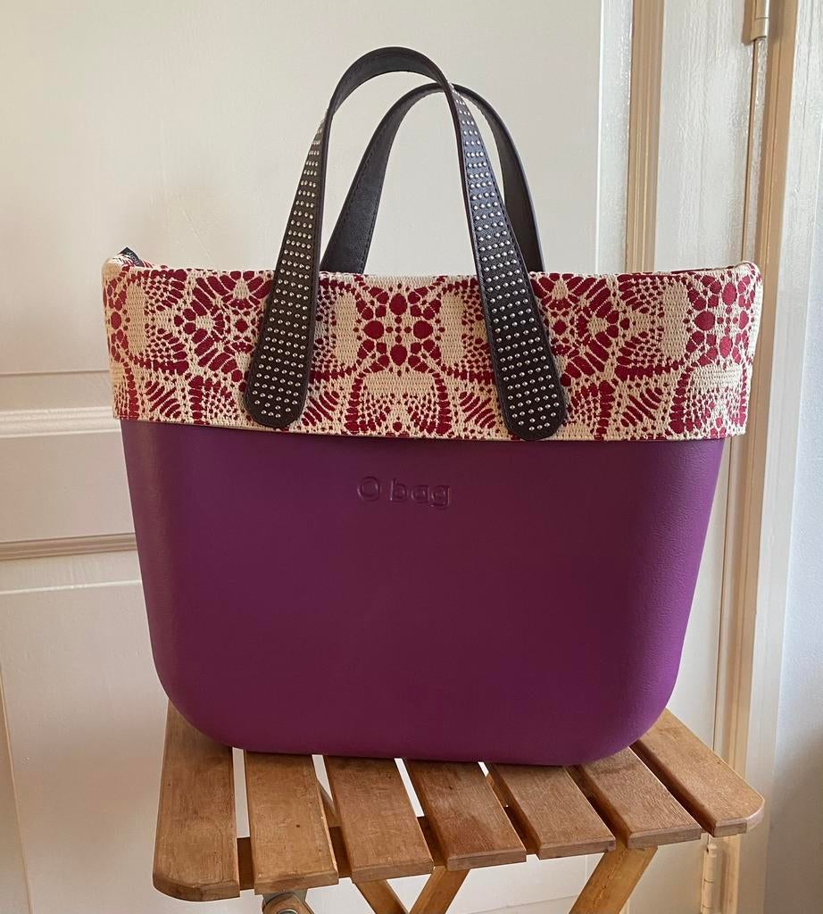 rood/beige bordo voor de o-bag mini, Sieraden, Tassen en Uiterlijk, Tassen | Damestassen, Ophalen of Verzenden, Nieuw