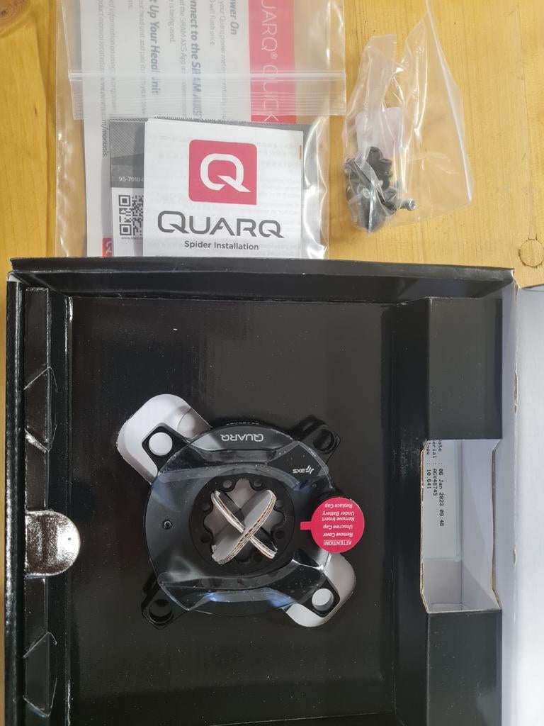 Sram XX1 Eagle Boost Quarq Dzero PowerMeter 104 BCD 12S, Crankstel of Pedalen, Nieuw, SRAM, Mountainbike
