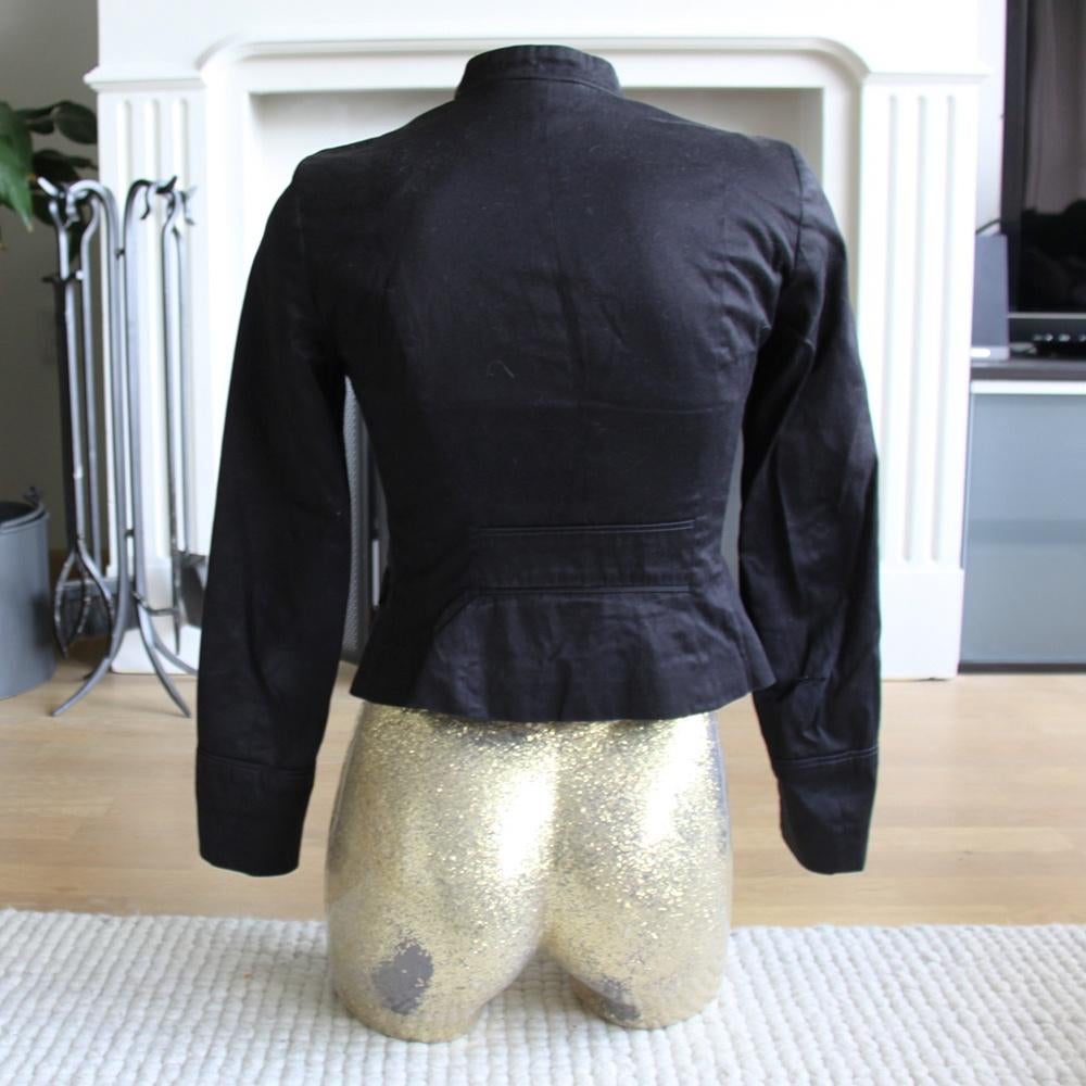 Zwart H&M Jasje (Maat 34) € 15,-, H&M, Zwart, Ophalen of Verzenden, Zo goed als nieuw