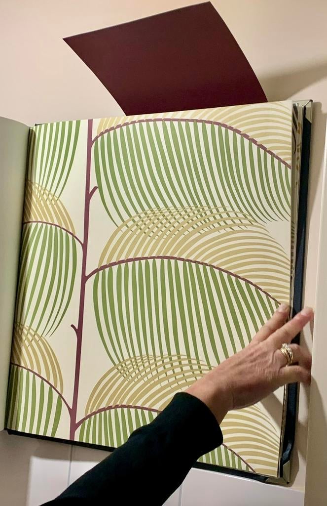 Sanderson exclusief behang nieuw!, Ophalen, Minder dan 10 m², Groen