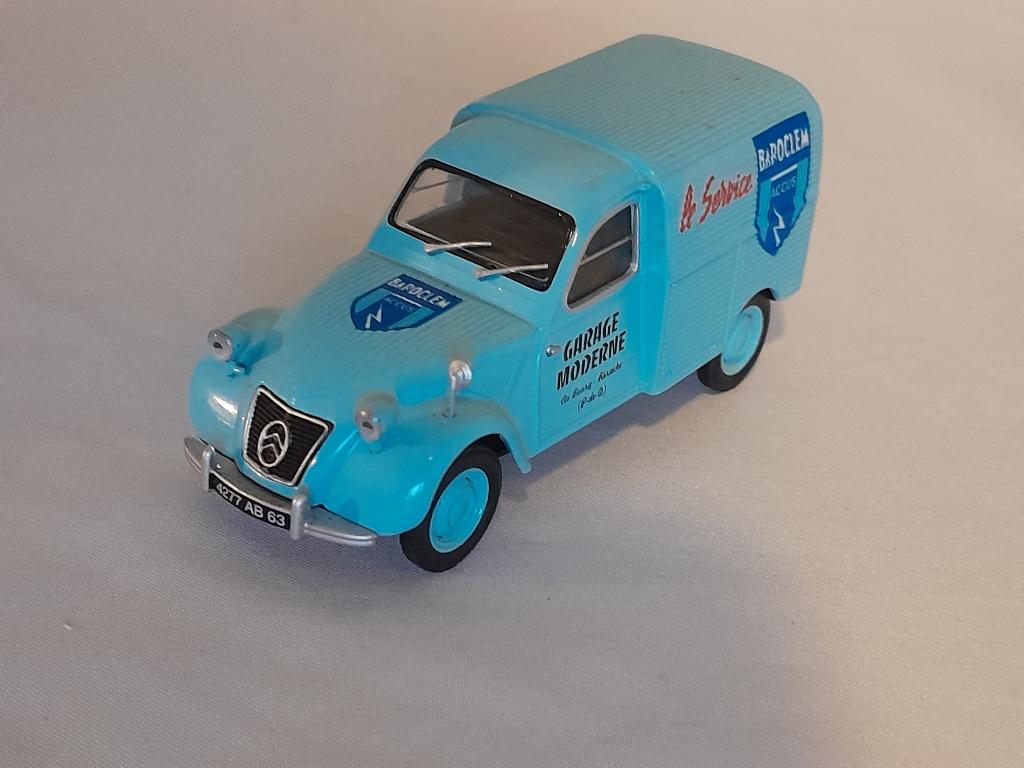 Citroën 2CV AZU bestel  Garage Moderne 1:43 van Eligor, Ophalen of Verzenden, Zo goed als nieuw, Auto, Overige merken