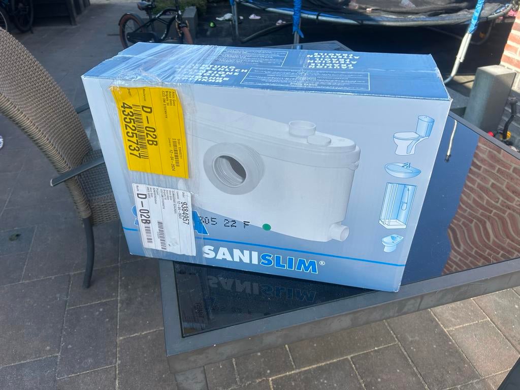 SaniSlim SFA vermaler nieuw in doos, Doe-het-zelf en Verbouw, Sanitair, Ophalen, Nieuw, Overige typen