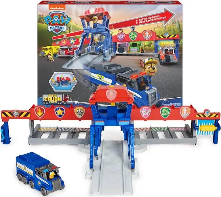 Paw Patrol Big Truck Pups, Truck Stop HQ, Kinderen en Baby's, Speelgoed | Overig, Zo goed als nieuw, Jongen of Meisje, Ophalen of Verzenden