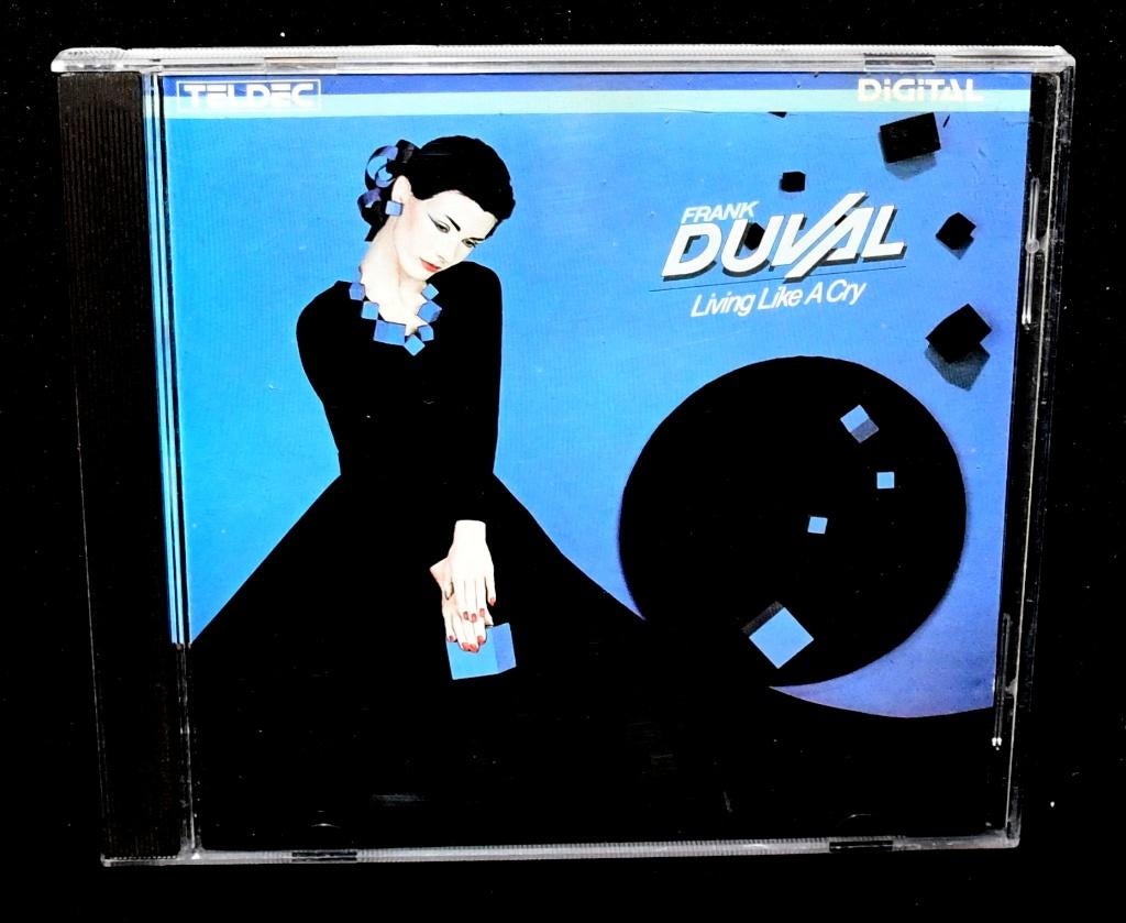 Frank Duval - Living Like A Cry (Teldec, 1984), Ophalen of Verzenden, 1980 - 1989, Zo goed als nieuw