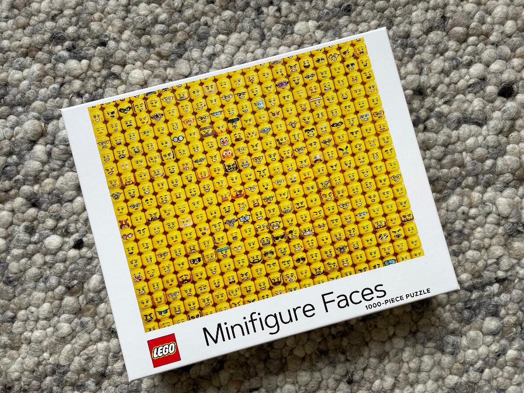 LEGO legpuzzel Minifigure Faces (1000 stukjes) - NIEUW, Ophalen of Verzenden, 500 t/m 1500 stukjes, Nieuw, Legpuzzel