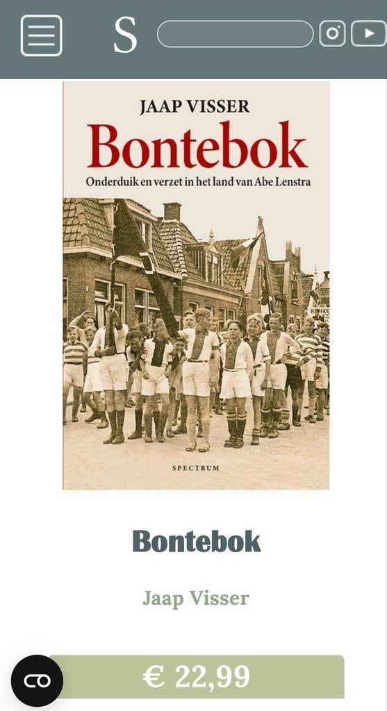 Bontebok, Ophalen of Verzenden, Nieuw