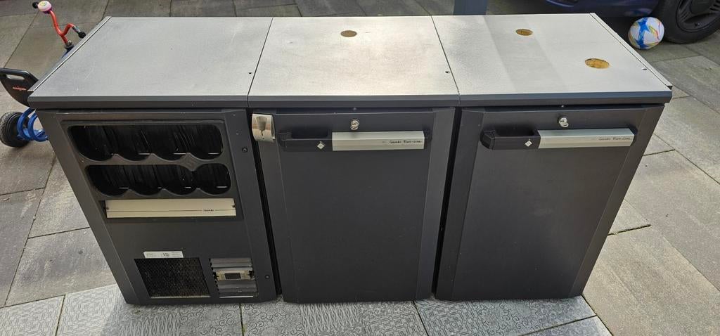 Te koop gamko euro-line koelkast met flessennest, Ophalen, Overige merken