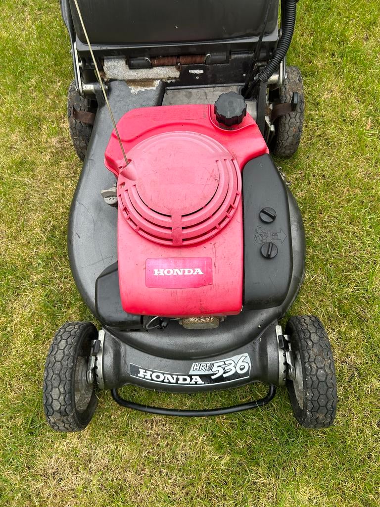 Honda HRH 536 grasmaaier, Cirkelmaaier, Gebruikt, Ophalen of Verzenden, 50 cm of meer