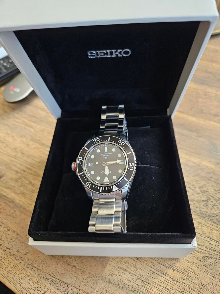 Een 4 maanden  jonge seiko solar, Sieraden, Tassen en Uiterlijk, Horloges | Heren, Ophalen, Staal, Polshorloge, Zo goed als nieuw